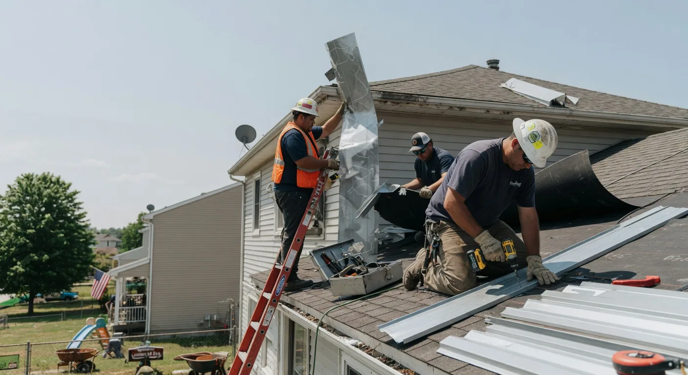 Storm Damage Metal Roof Repair in Sea Island, GA